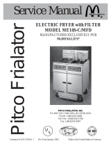 Pitco Frialator ME14S-C/MFD User manual