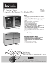 Perlick Refrigeration HP48RO-S Datasheet