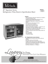 Perlick Refrigeration HP48RW-S Datasheet