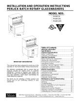 Perlick Refrigeration PKBR24 Operating instructions