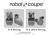 Robot Coupe R 2 Dicing Operating instructions