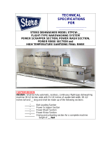 Stero Dishwashers STPCW Datasheet