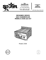 Star Manufacturing 255B Operating instructions