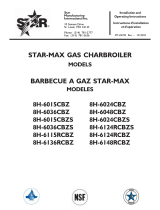 Star Manufacturing 8H-6115RCBZ Operating instructions