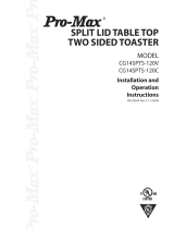 Star Manufacturing CG14SPTS-120C Operating instructions