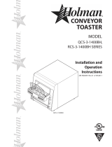 Star Manufacturing QCS-3-1400BH Operating instructions