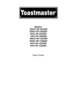 Toastmaster 9451-HP-34SDNF Operating instructions