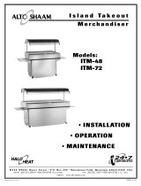 Alto Shaam ITM-72 Operating instructions