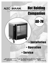 Alto Shaam AR-7H User manual
