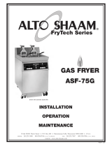 Alto Shaam FryTech ASF-75G Installation guide