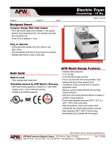 APW Wyott EF-15N Specification