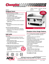 APW Wyott GGT-36H Datasheet