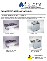 Atlas Metal Industries WIC-6 User manual