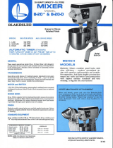 Blakeslee B-20 Datasheet