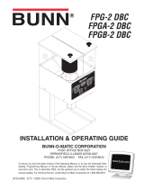 Bunn-O-Matic FPG-2 DBC Operating instructions