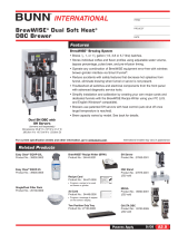 Bunn-O-Matic SINGLE SH DBC Datasheet