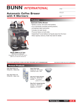 Bunn-O-Matic CWTF 2/2 Twin Datasheet