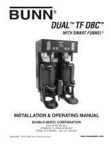 Bunn-O-Matic DUAL TF DBC Operating instructions