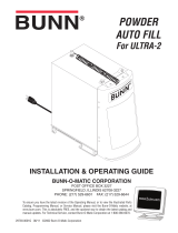 Bunn PAF Operating instructions