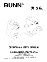 Bunn-O-Matic RL User manual