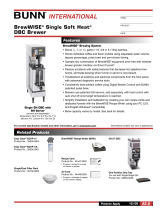 Bunn-O-Matic SINGLE SH DBC Datasheet