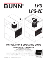 Bunn-O-Matic LPG Operating instructions