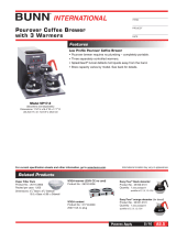 Bunn-O-Matic VP17-3 User manual