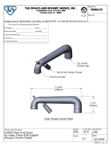 T & S Brass & Bronze Works 016844-25 Datasheet