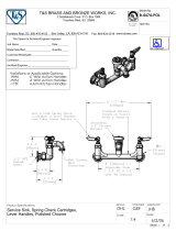 T & S Brass & Bronze Works B-0674-POL Datasheet