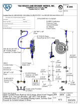 T & S Brass & Bronze Works B-1454 Datasheet