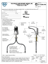 T & S Brass & Bronze Works EC-3119B-VF05 Datasheet