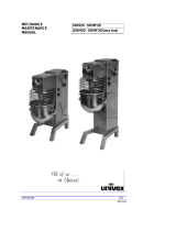 Univex SRM20 User manual