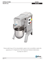 Univex SRM8 Operating instructions