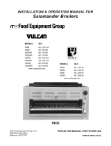 Vulcan Hart VSB34IR-ML-135140 Operating instructions