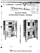 Vulcan Hart VO-33FD Operating instructions