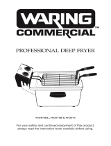 Waring WDF75B User manual