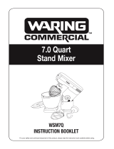 Waring WSM7Q User manual