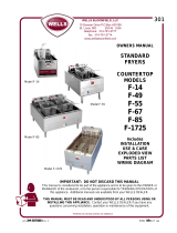 Wells Manufacturing F-85 Operating instructions