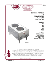 Wells Manufacturing H70 Operating instructions