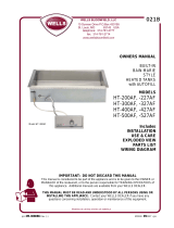 Wells Manufacturing HT-300AF Operating instructions