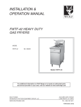 Wolf FWTF-42 User manual
