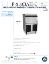 Hoshizaki American, Inc. F-330BAH-C Datasheet