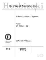 Hoshizaki DT-400BAH-OS User manual