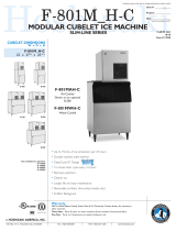 Hoshizaki American, Inc. F-801MWH-C Datasheet