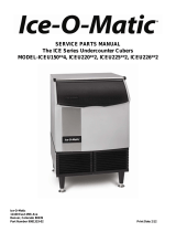 Ice-O-Matic ICEU225 User manual