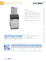 Ice-O-Matic MFI0800W Datasheet