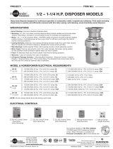 In-Sink-Erator SS-50 User manual