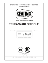 Keating teppanyaki User manual