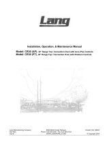 Lang CR30 (AP) Operating instructions
