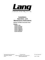 Lang ECOF-C480VCN User manual